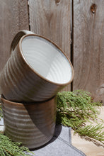 Load image into Gallery viewer, Coffee Mugs - Eucalyptus &amp; White
